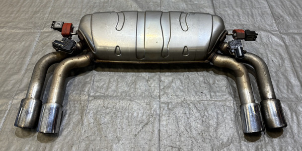 2015-2020 Audi S3 OEM Quad Tip Exhaust Muffler w/ Tips /   S3108