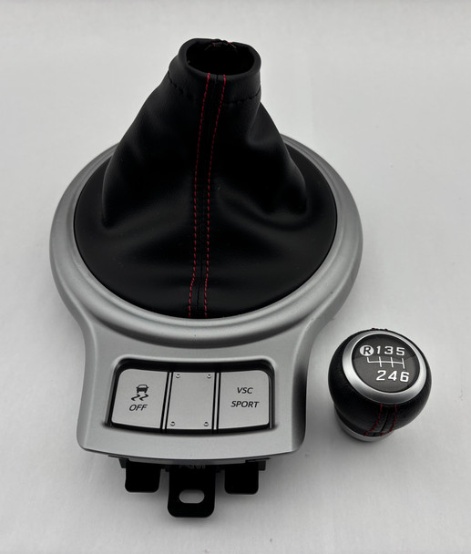 2013-2016 Scion FRS / Subaru BRZ Manual Shift Knob w/ Boot Trim  /   FB051