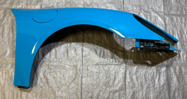 2017-2025 Porsche 718 Boxster Cayman Passenger Side Fender / Miami Blue  BC302