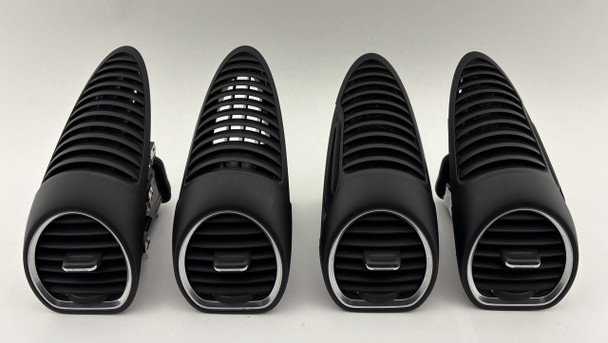 2017-2025 Porsche 718 Boxster Cayman OEM Dashboard AC Vents / Set of 4 /   BC302