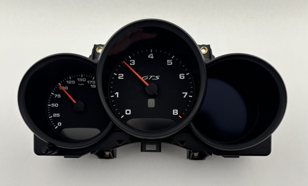 2018 Porsche 718 Cayman GTS Instrument Gauge Cluster / 982920831BA05 /   BC302