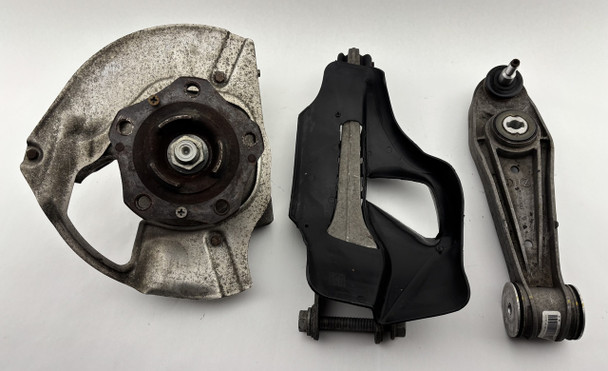 2017-2025 Porsche 718 Boxster Cayman Driver Front Knuckle / Hub Assembly w/ Control Arms  / 65K BC302