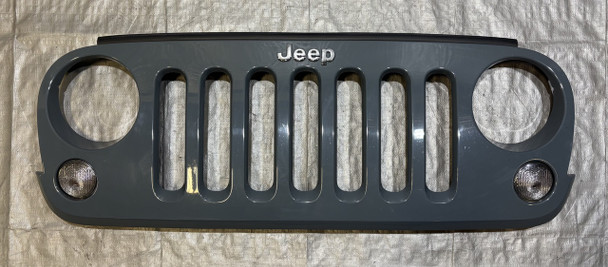 2007-2017 Jeep Wrangler JK Front Grille Panel / Anvil Clear Coat  JK017