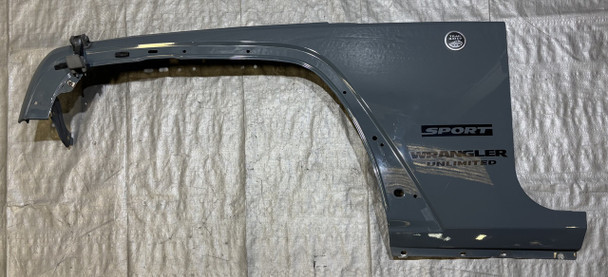 2007-2018 Jeep Wrangler JK Driver Side Fender Apron Panel / Anvil Clear Coat  JK017
