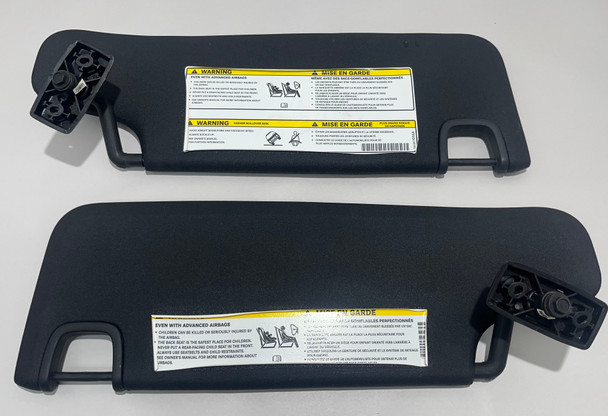 2010-2018 Jeep Wrangler JK Sun Visor / Pair / Black /   JK017