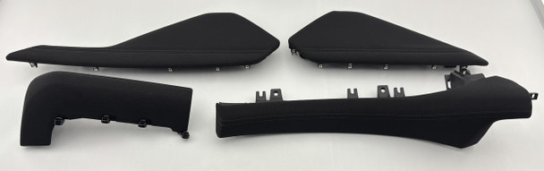 2023-2025 Nissan Z Sport OEM Black Cloth Dash / Console Trim Panels / Knee Pads / NZ002