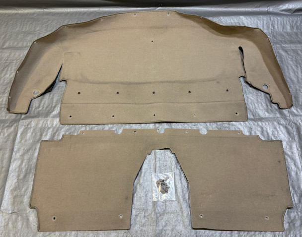 1999-2005 Mazda Miata Rear Firewall / Parcel Tray Carpets / Parchment /   NB270