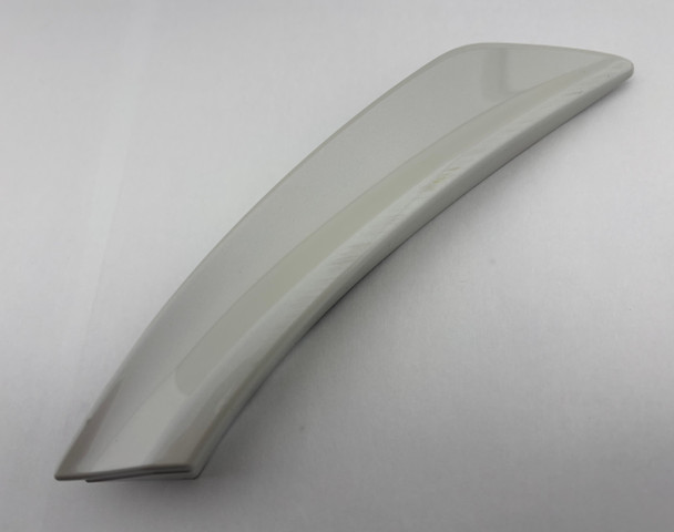 2022-2023 Subaru BRZ / Toyota GR86 Passenger Rear Quarter Panel Garnish Trim Spat / Crystal White Pearl  FB209
