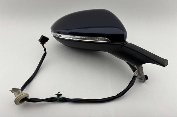 2016-2019 Volkswagen MK7 Golf R / GTI Passenger Side Mirror / Night Blue Metallic  M7010