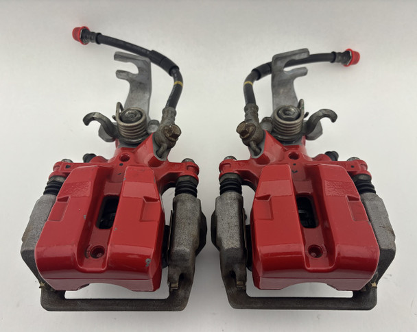 2017-2020 Fiat 124 Spider Abarth Rear Brake Calipers / Red Finish / 61K FD029