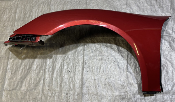 2013-2016 Porsche 981 Boxster / Cayman Driver Side Fender Panel / Amaranth Red Metallic  BC206