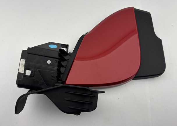 2013-2016 Porsche 981 Boxster Passenger Side Convertible Top Flap Hinge Cover / Amaranth Red Metallic  BC206