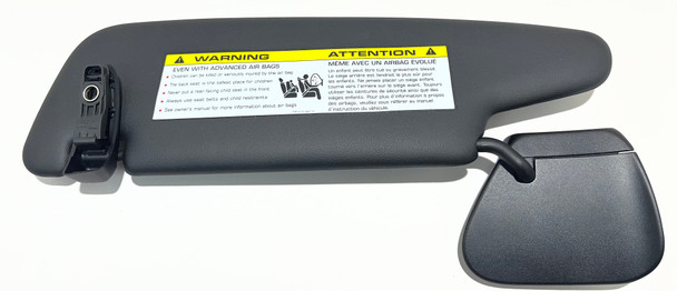 2013-2016 Porsche 981 Boxster Passenger Illuminated Side Sun Visor / Black /   BC206