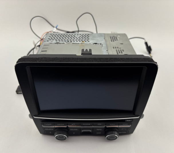 2013-2016 Porsche 981 Boxster PCM 3.1 Radio Head Unit w/ Display / 99164217817DML /   BC206