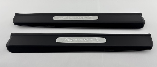 2013-2016 Porsche 981 Boxster S Door Sill Scuff Plate Trim Panels / Pair /   BC206
