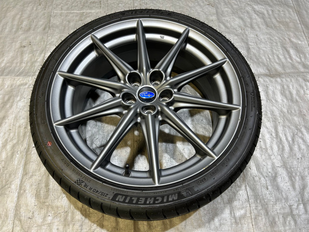 2022-2025 Subaru BRZ OEM 17" Wheel Rim w/ Michelin Tire / FB209