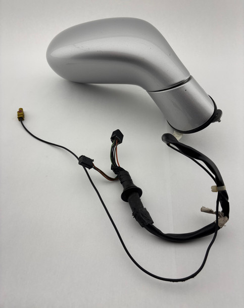 2005-2013 Chevrolet Corvette C6 Passenger Side Mirror w/ Auto Dim / Antenna / Blade Silver Metallic  C6023