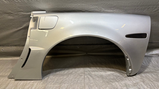 2006-2013 Chevrolet Corvette C6 Z06 / Grand Sport Coupe Driver Side Rear Quarter Panel / Blade Silver Metallic  C6023