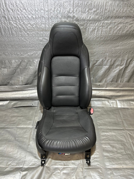 2010 Chevrolet Corvette C6 Grand Sport Passenger Side Black Leather Seat / C6023
