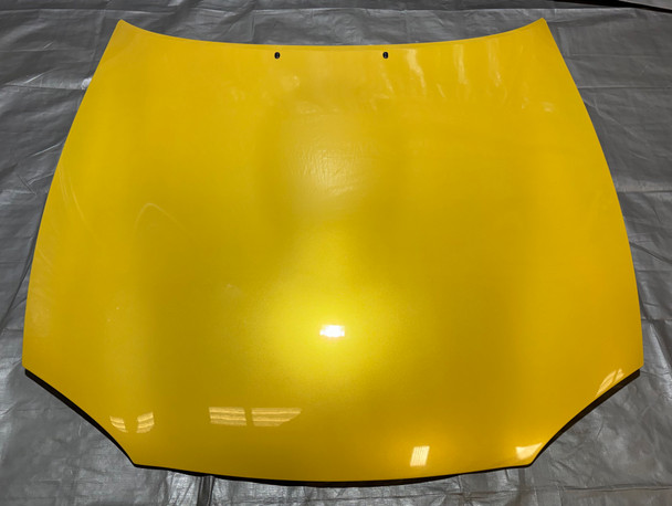 1999-2005 Mazda Miata Aluminum Hood Panel  / Blazing Yellow  NB265