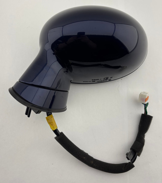 2006-2015 Mazda Mx5 Miata Driver Side Mirror  / Stormy Blue Mica  NC107