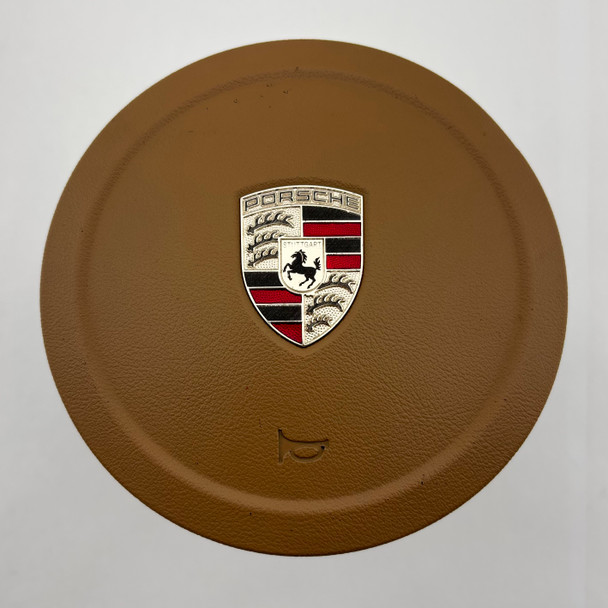 2009-2012 Porsche 987 Boxster / Cayman / 997 911 OEM Driver Steering Wheel Airbag / Sand Beige / 99780308911 /   BC036