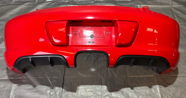 2009-2012 Porsche 987 Boxster 2.9l Rear Bumper cover w/ Diffuser / Guards Red  BC036