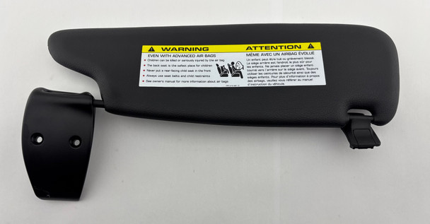 2006-2012 Porsche 987 Boxster Driver Side Sun Visor / Black /   BC036