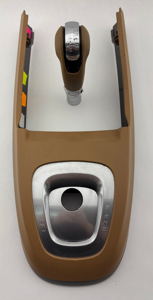 2009-2012 Porsche 987 Boxster / Cayman / 997 911 PDK Automatic Shift Knob w/ Surround / Sand Beige /   BC036