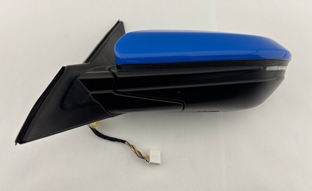 2019-2021 FK8 Honda Civic Type R Driver Side Mirror / Boost Blue Pearl  TR107