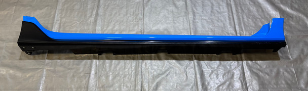2017-2021 FK8 Honda Civic Type R Passenger Side Skirt / Rocker Molding / Boost Blue Pearl  TR107