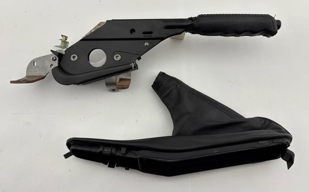 1996-2002 BMW Z3 Roadster Black Leather Parking Brake Handle /   Z3038