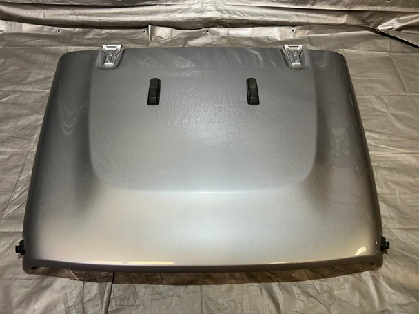2018-2021 Jeep Wrangler JL Sport Sahara OEM Hood Panel / Billet Silver Metallic JL012
