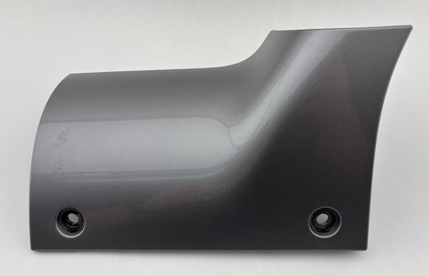 2018-2025 Jeep Wrangler JL Driver Side Fender Wiper Cowl End Plate Trim Panel / Billet Silver Metallic  JL012