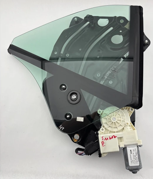 2024-2025 Ford Mustang GT S650 Convertible Passenger Side Rear Quarter Window Regulator / Motor / Glass /   FM202