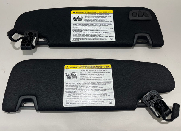 2024-2025 Ford Mustang S650 Convertible Sun visors w/ Homelink / Pair /   FM202