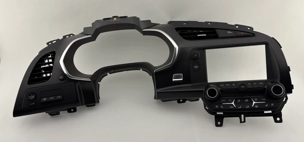 2014-2019 Chevrolet C7 Corvette Cluster Trim Surround Bezel Panel / Climate Controls  /   C7008