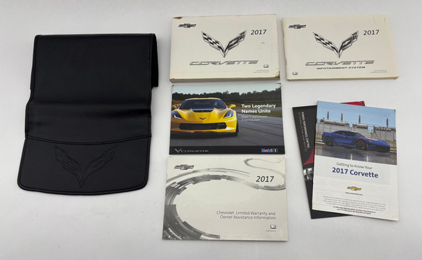 2017 Chevrolet C7 Corvette Grand Sport Factory Owner's Manual w/ Case /   C7008