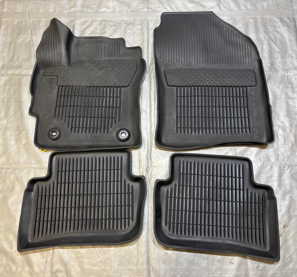 2023-2025 Toyota GR Corolla All Weather Rubber Floor Mats / Set of 4 /   GRC02