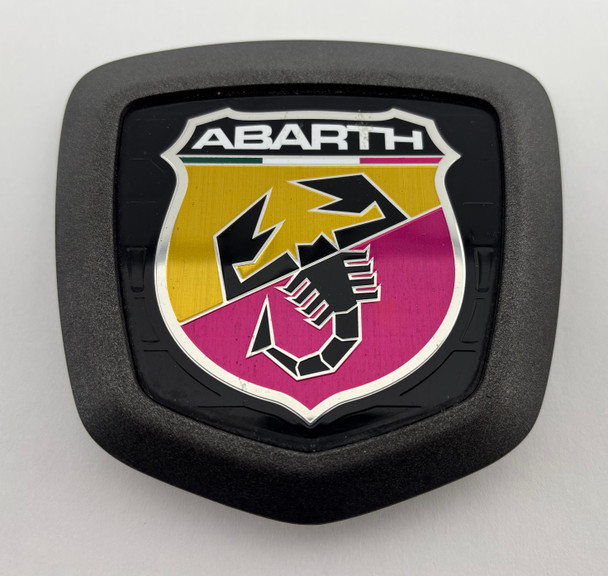2017-2019 Fiat 124 Spider Abarth Front Bumper Emblem / Badge / OEM /   FD030