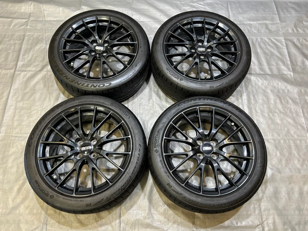 2016-2025 Mazda Mx5 Miata 17x7" BBS Wheels Rims w/ Continental Tires / Set of 4 / ND051