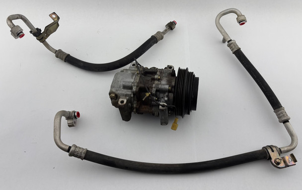 2001-2003 Mazda Miata AC Compressor w/ Rubber Hoses Lines  /  NB263