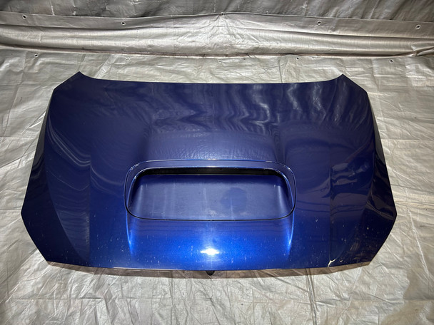 2015-2020 Subaru WRX STI Factory Hood Panel w/ Scoop / Lapis Blue Metallic SS019