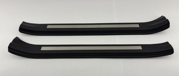 2015-2020 Subaru WRX STI Aluminum Front Door Sill Trim Panels / Pair /   SS019