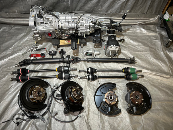 2019-2020 Subaru WRX STI 6 Speed Manual Transmission Swap Kit / DCCD / Differential / Axles / Fits 2008-2021 WRX / 61K SS019