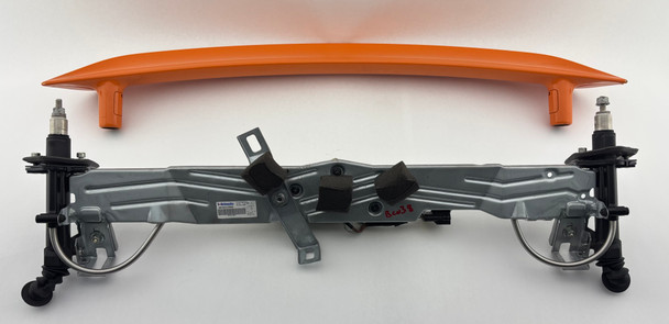 2008 Porsche 987 Boxster Limited Edition SportDesign Spoiler Assembly w/ Motor / Trim / Orange  BC038