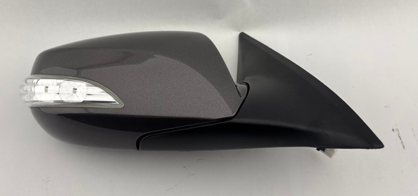 2010-2016 Hyundai Genesis Coupe Passenger Side Power Mirror w/ Turn Signal / Gran Premio Gray  HG033