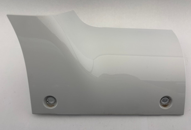 2020-2024 Jeep Gladiator JT Passenger Side Fender Wiper Cowl End Plate Trim Panel / Bright White  JT004