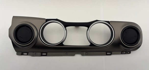 2018-2023 Jeep Wrangler JL Gladiator JT Gauge Cluster Surround Trim Panel / Dark Gray /   JT004