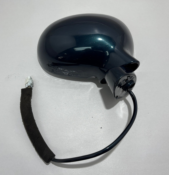 1992-1997 Mazda Miata Passenger Side Power Side Mirror / Montego Blue Mica  NA113